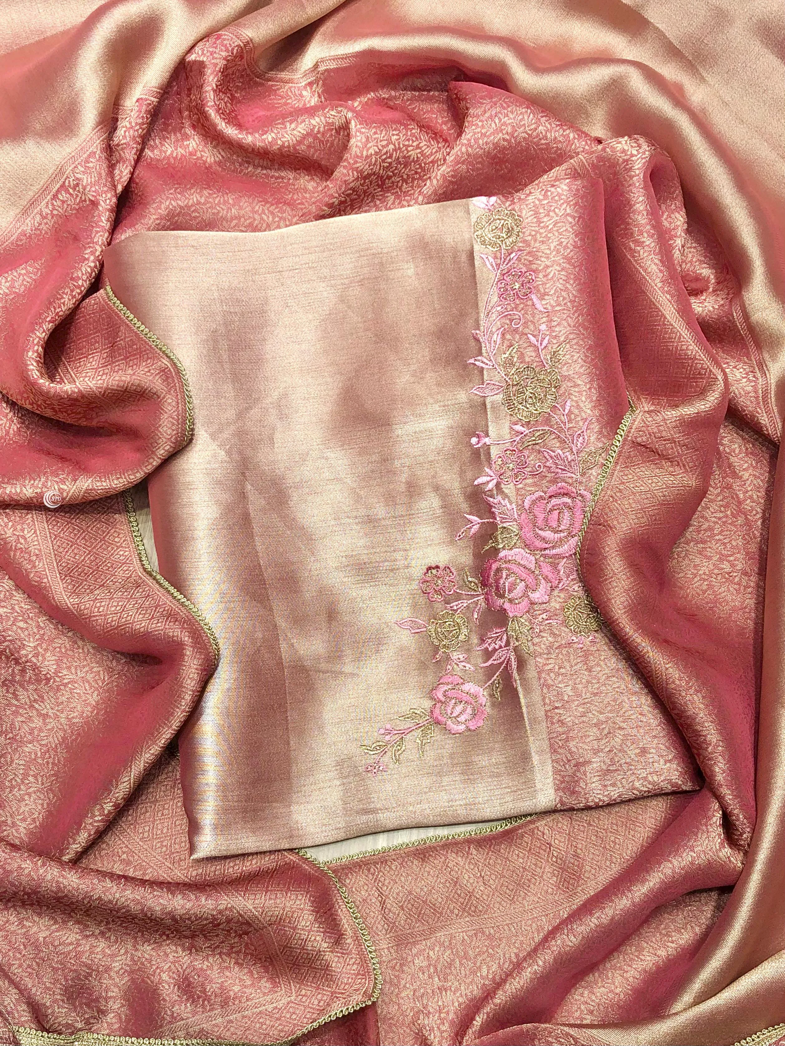 Pure Bemberg Silk Jacquard